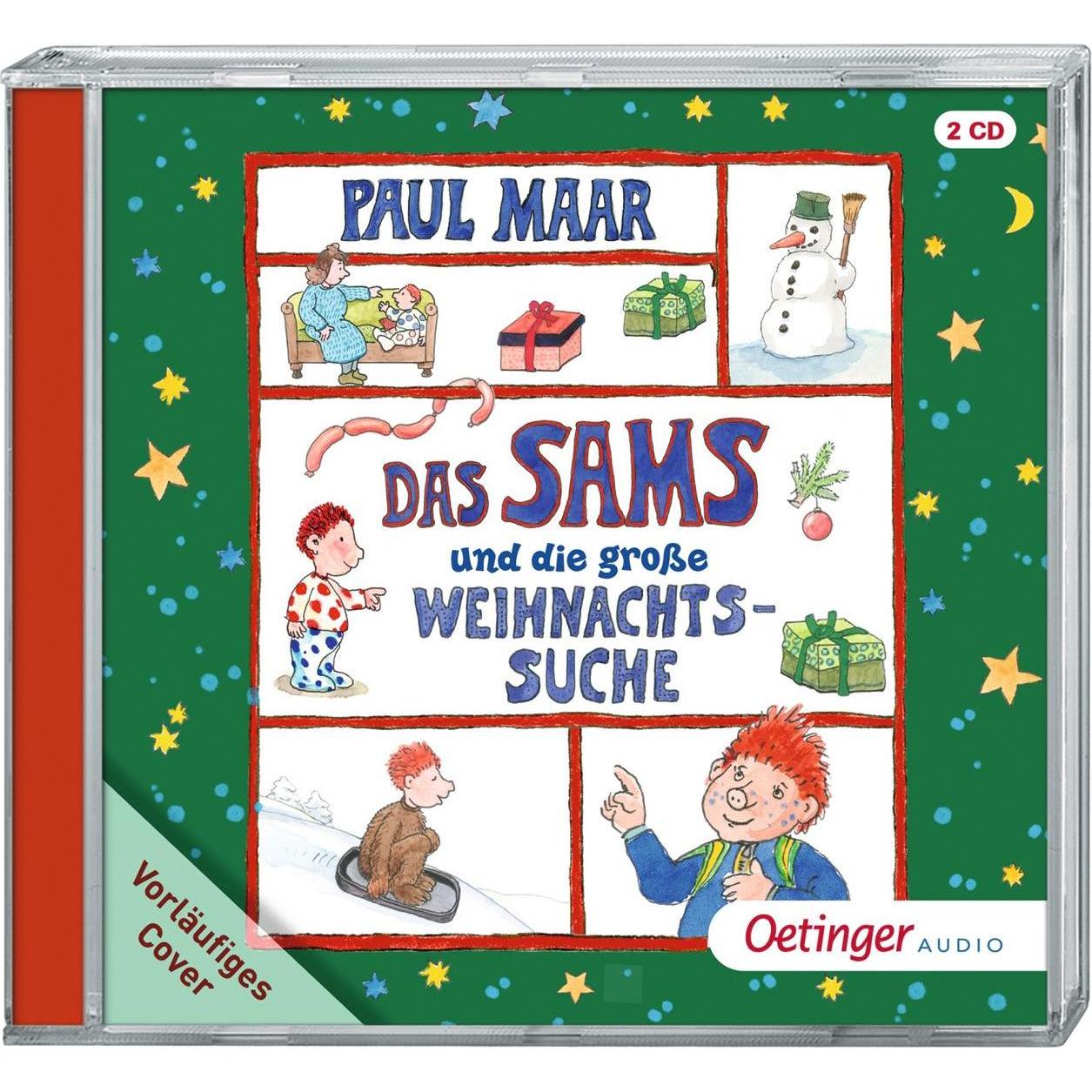 Das Sams und die grosse Weihnachtssuche, Hörbücher von Paul Maar