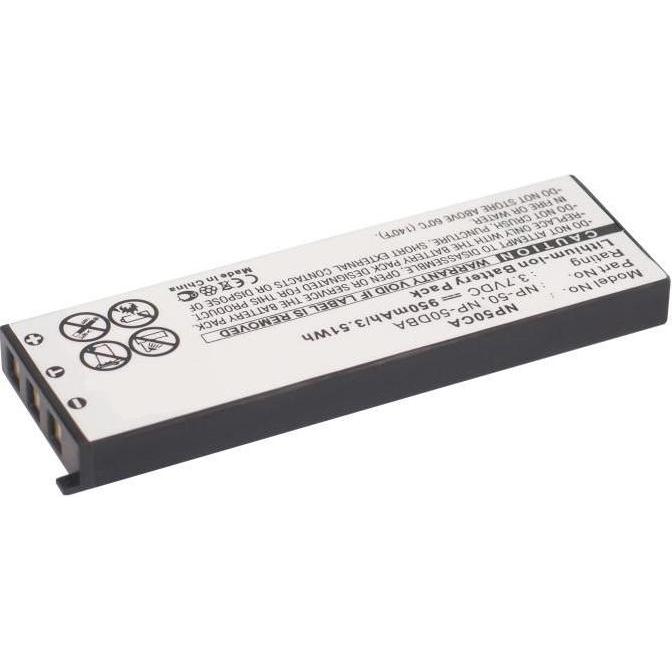 CoreParts Camera Battery for Casio (Akku), Kamera Stromversorgung, Schwarz