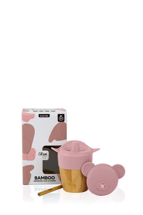 Actual product image Citron Bamboo Cup 180 ml Pink