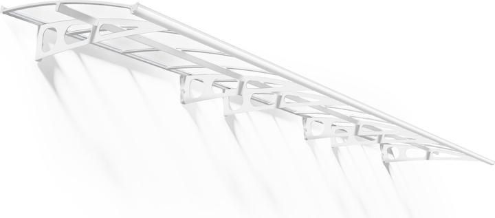 Palram Canopy Bordeaux 670.5x139 cm white polycarbonate clear