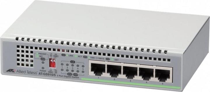Actual product image Allied Telesis L2 UM. GE 5P INT.PSU (5 Ports)