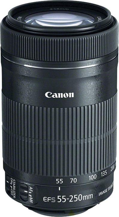 Canon EF-S 55-250mm f/4-5,6 IS STM - Importazione (Canon EF-S, APS-C / DX)