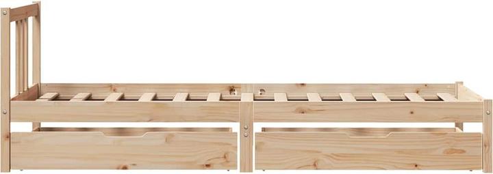 Produktbild vidaXL Bettrahmen (75 x 190 cm)