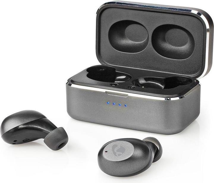 Produktbild Nedis Vollständig drahtlose Kopfhörer Bluetooth® max. Batteriespielzeit: 3 hrs Berührungssteuerung L (3 h, Kabellos)
