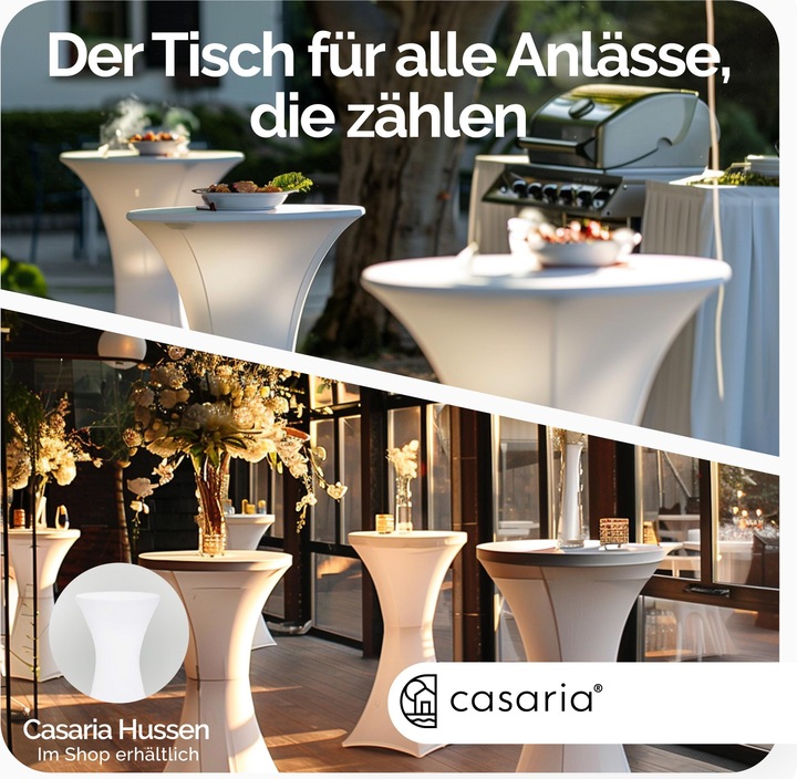 Produktbild Casaria Stehtisch (60 x 60 x 110.5 cm)