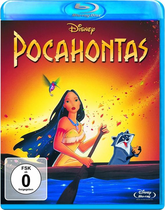 Pocahontas (Blu-ray, 1995, Allemand, Anglais, Danois, Finlandais, Norvégien, Suédois)