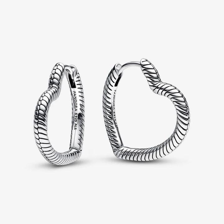 Image du produit Pandora Créoles Moments Coeur (Argent sterling 925)