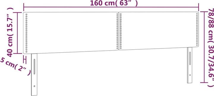 Image du produit VidaXL Parker (160 x 5 x 88 cm)