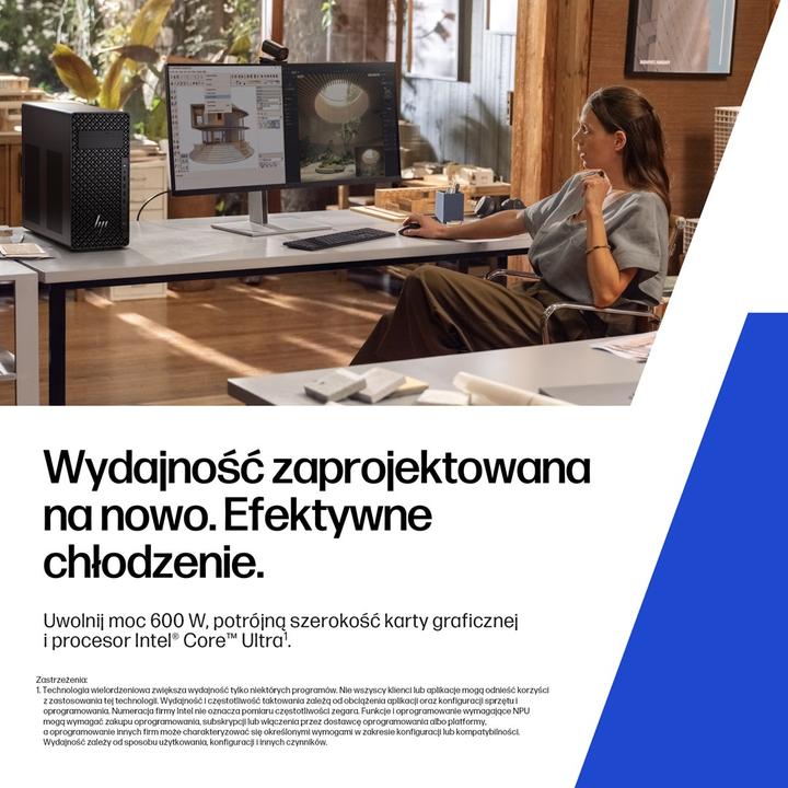 Produktbild HP Z2 Tower G1i Workstation Desktop PC (1000 GB, 32 GB, Intel Core Ultra 7 265, RTX A1000)