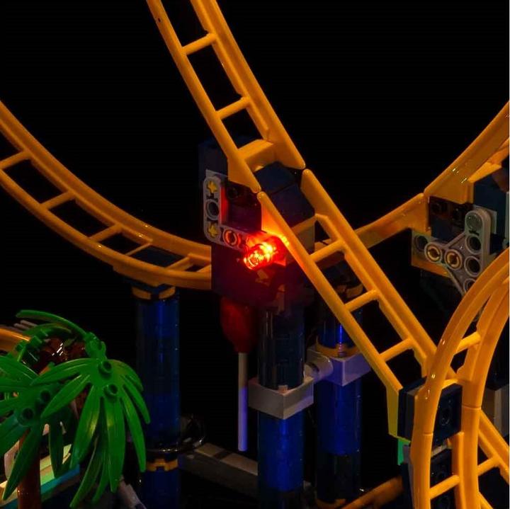 Actual product image Light my bricks LED Light Set for LEGO 10303 Looping Rollercoaster
