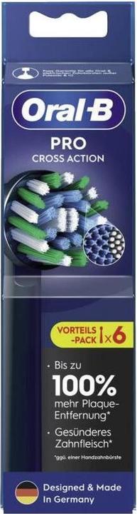 Image du produit Oral-B Brossettes de rechange noires ProCrossAction CleanMaximizer6er (6 x)