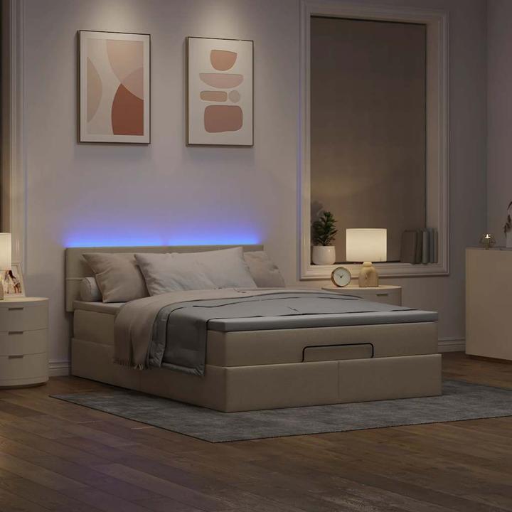 Produktbild vidaXL Ottoman-Bett (140 x 190 cm)