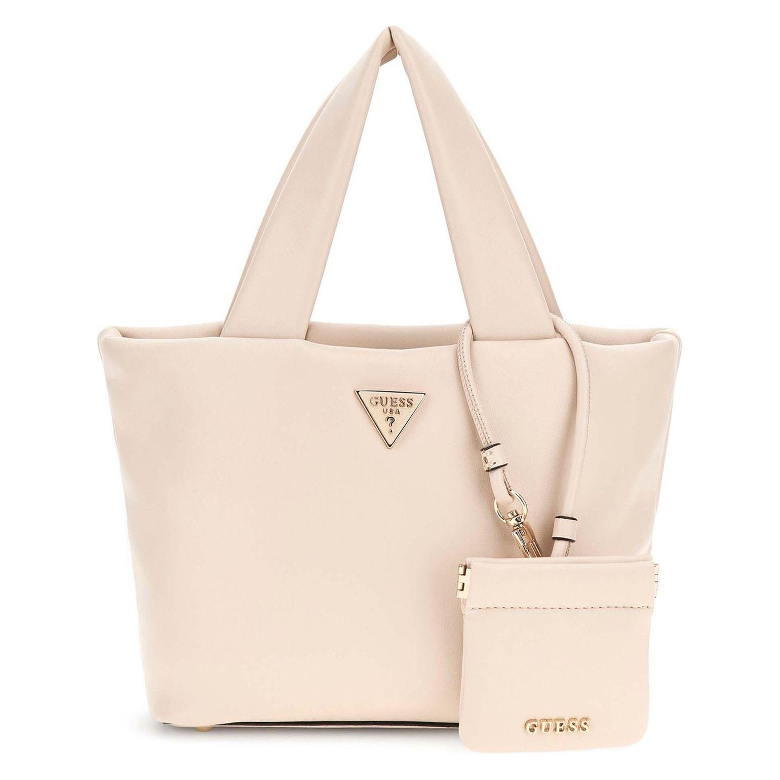 Guess, Damen, Handtasche, Sunetra Mini Tote, Beige