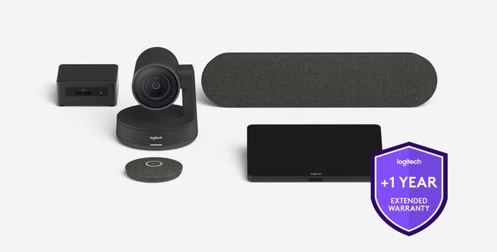 Image du produit Logitech 1Y extended warranty for medium room solution with Tap and Rally - N/A - WW (12 mois, Support technique, Garantie postale)