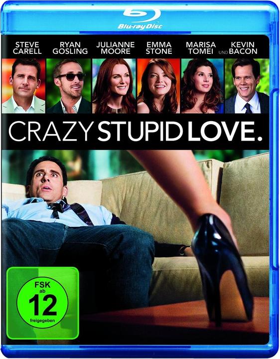 Crazy, Stupid, Love (Blu-ray, 2011, Allemand, Anglais, Espagnol, Français, Hongrois, Italien, Polonais, Russe, Tchèque, Turc)