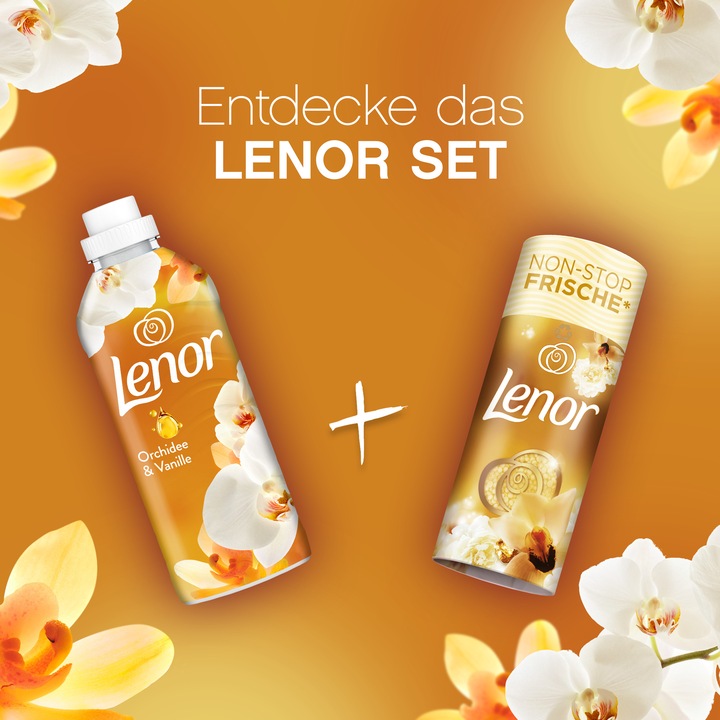 Actual product image Lenor Orchid and vanilla (32 Washing cycles, Liquid)