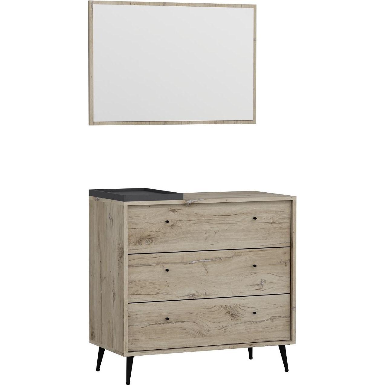 Skye Decor, Kommode + Sideboard, Lara (90 x 90 x 45 cm)