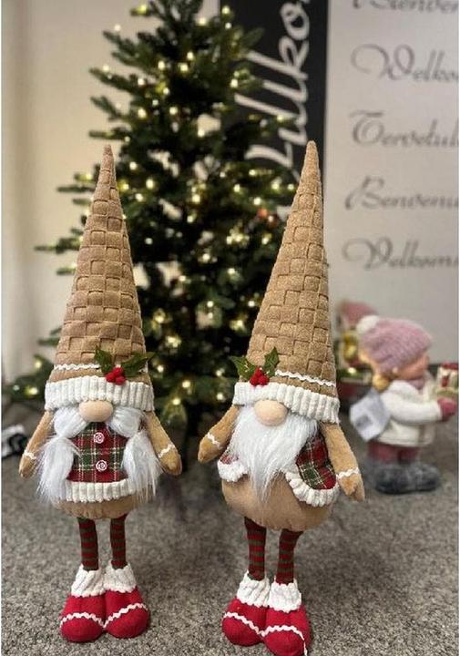 Actual product image GuGus Santa" decorative gnome