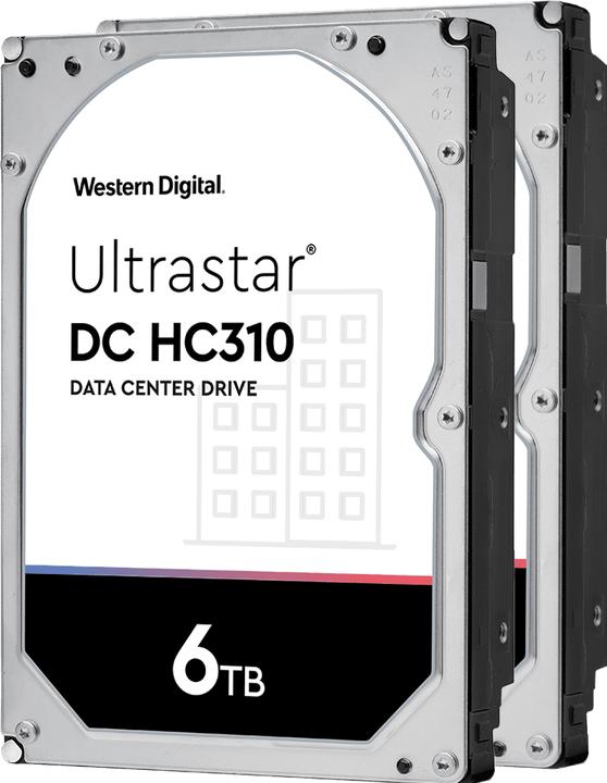 Produktbild WD Ultrastar DC HC310 3.5" 6000 GB Serial ATA III (6 TB, 3.5")
