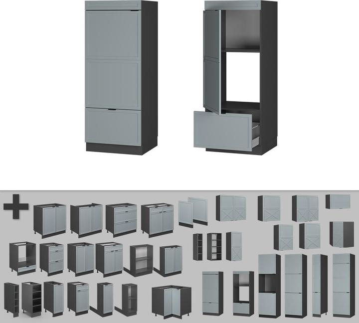 Produktbild Vicco Mikrowellenschrank Fame-Line