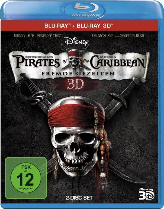 Image du produit Pirates des Caraïbes Marées étrangères (Blu-ray 3D, 2011, Allemand, Turc, Anglais)