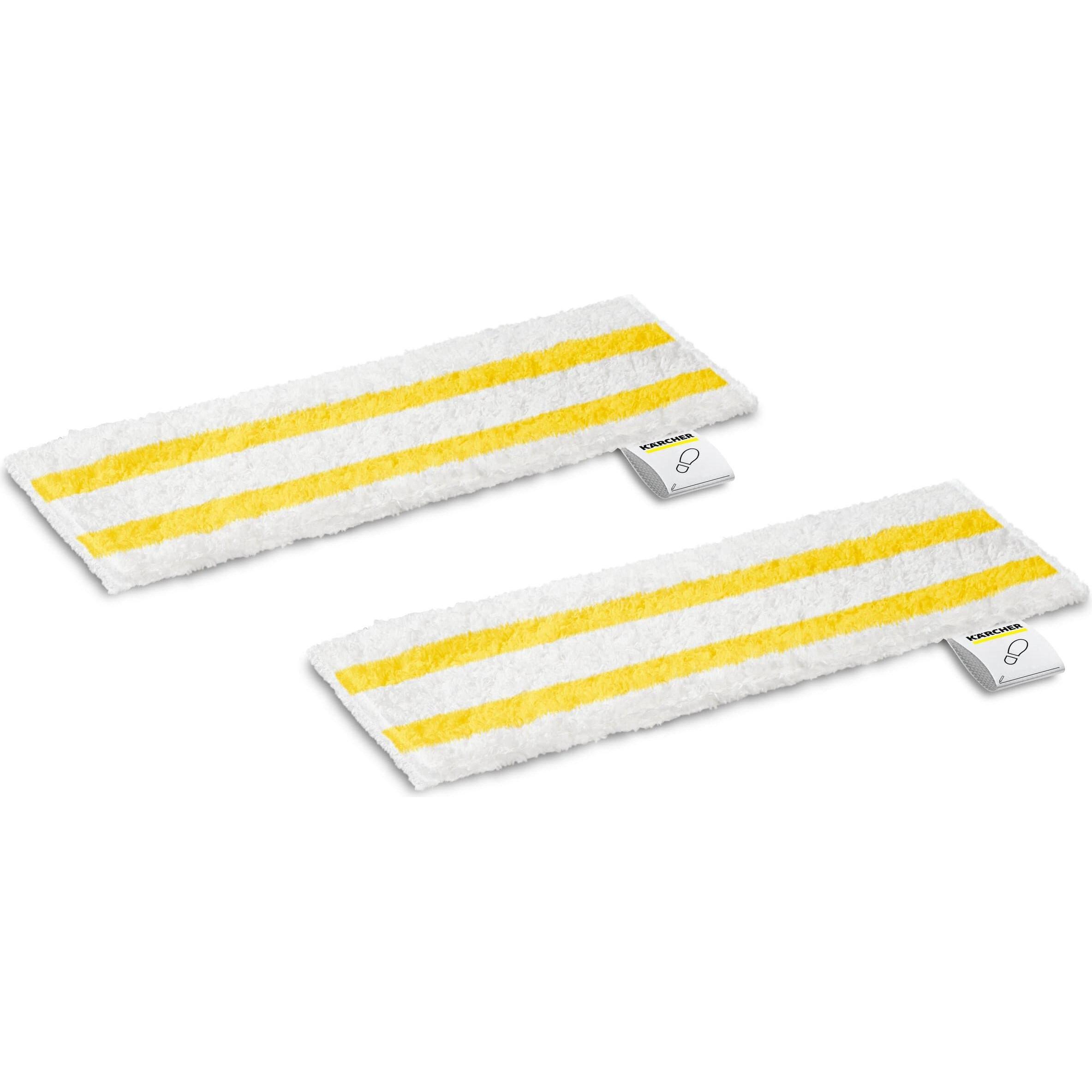 Kärcher Universal Bodentuchset, Dampfreiniger Zubehör, Weiss