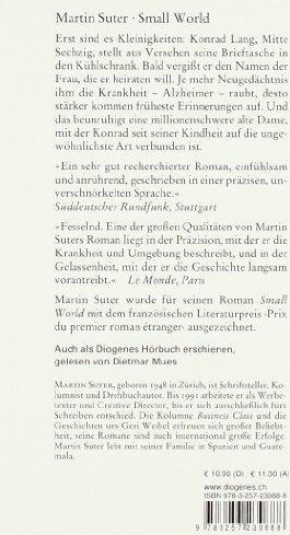 Produktbild Small World (Deutsch, Martin Suter, 1999)