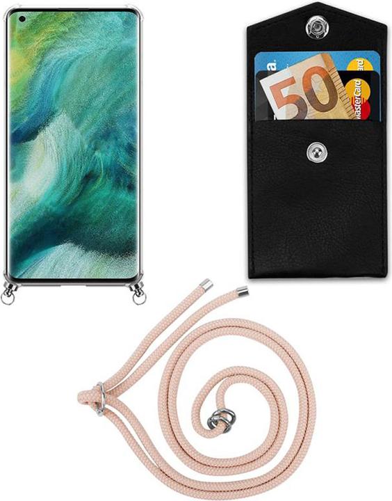 Produktbild Cadorabo TPU Handy Kette SILBER Cover