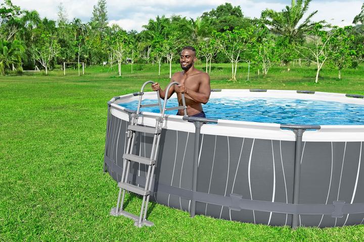 Actual product image Bestway Flip & Lock™ Above Ground Pool Ladder 1.07 m