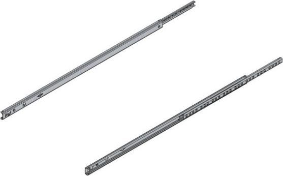 Image du produit Hettich Schubladenschiene Teilauszug 450 mm verzinkt 9136699 2 Stück