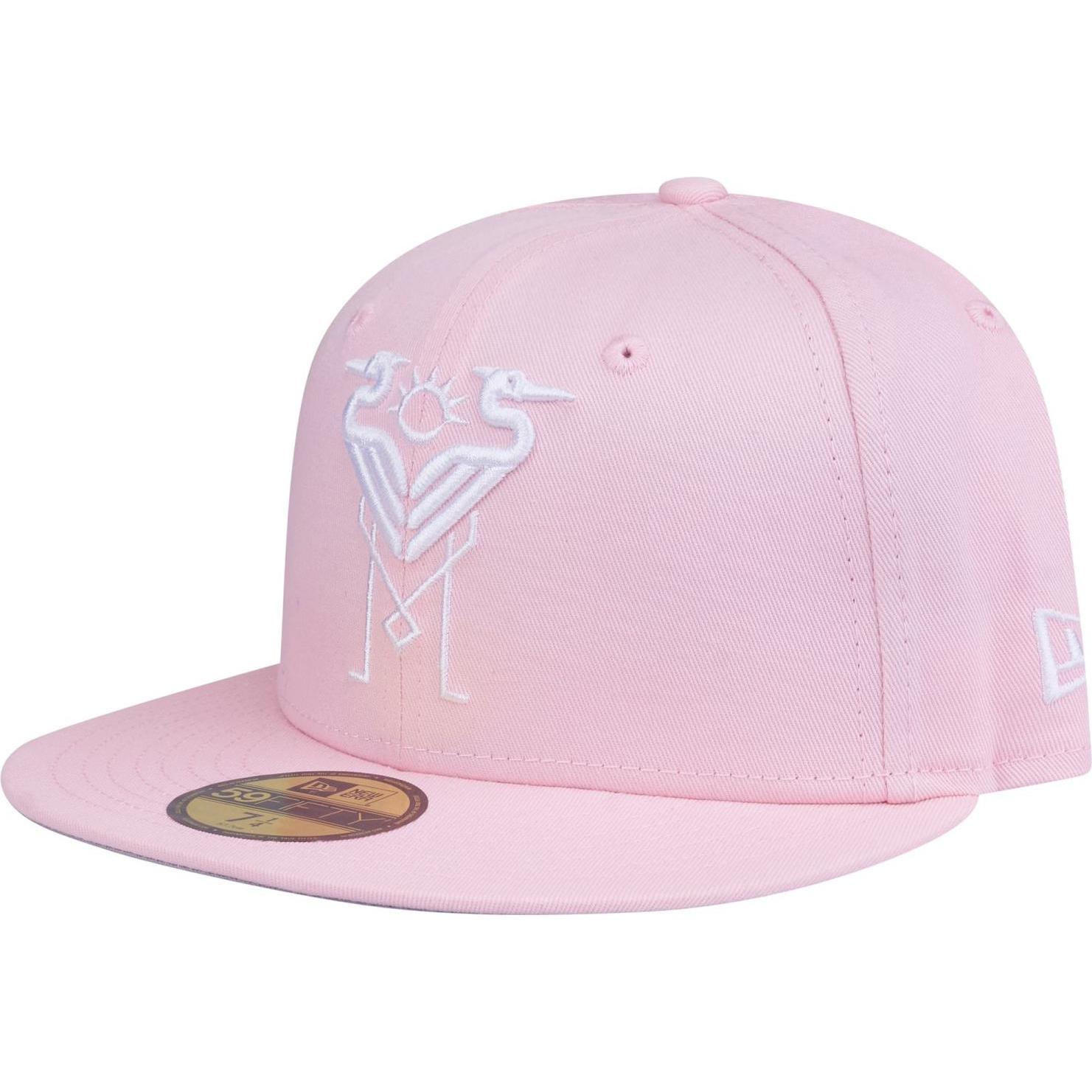 New Era, Herren, Cap, 59Fifty Fitted Cap - MLS Inter Miami pink - 7 5/8, Rosa, (7 5/8)
