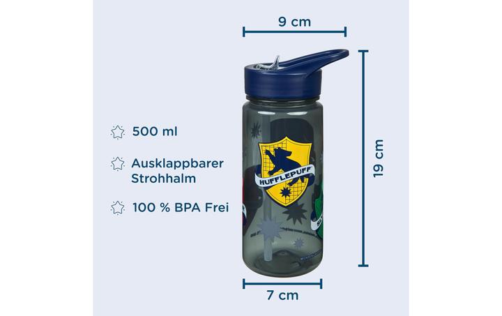 Productafbeelding Scooli Trinkflasche Harry Potter 500 ml, Grau/Schwarz, Material (0.50 l)