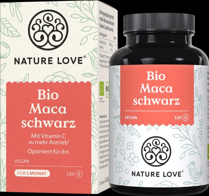 Produktbild Nature Love Maca (120 Stück, Kapseln, 106 g)