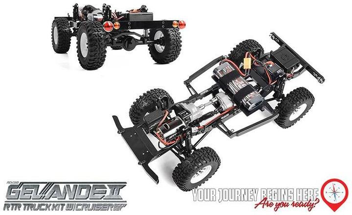 Immagine prodotto Rc4Wd Scala Crawler Terrain II Cruiser RTR, 1:10 (RTR pronto all'uso)