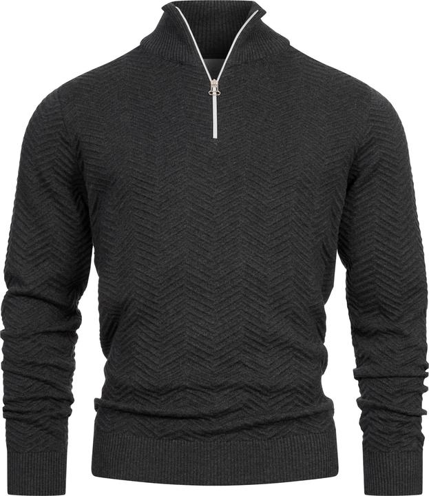 Produktbild Kronstadt KSCarlo Cotton half zip knit (L)