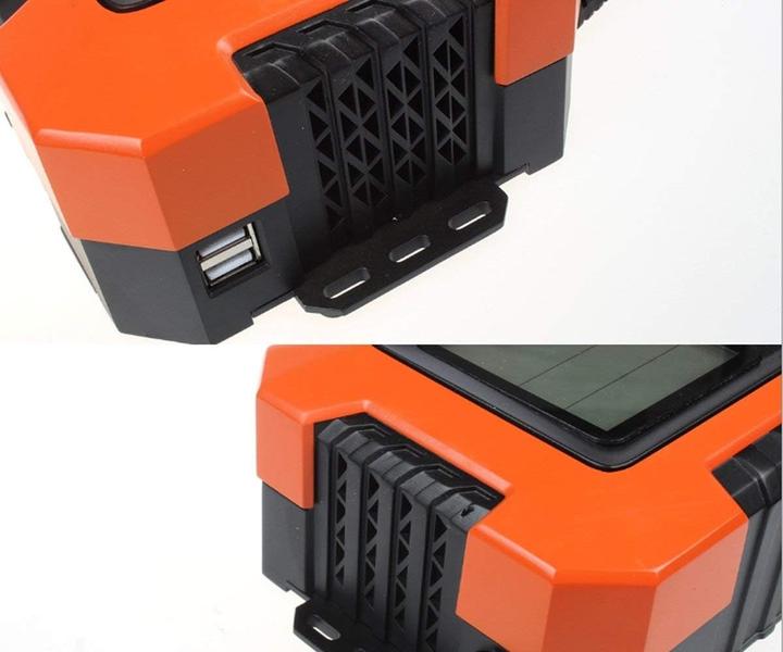 Actual product image PNI Charger and rectifier C120 for car batteries, input 230 V, output 12 V 2 A, 4 A, 8 A, 1 (12V, 12 A)