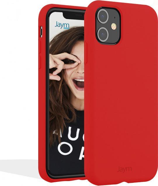 Actual product image Jaym Premium silicone case, Red Series (Apple iPhone 14 Pro Max)