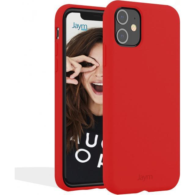 Jaym Premium Silikonhülle, Rot Series (Apple iPhone 14 Pro Max), Smartphone Hülle, Rot