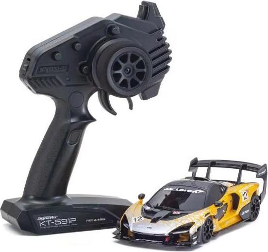 Immagine prodotto Kyosho Mini-Z MR-03 McLaren Senna GTR, arancione RWD, 1:27, set pronto per l'uso (RTR pronto all'uso)