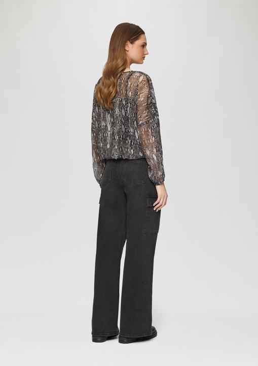 Image du produit S.Oliver Bluse Transparente Bluse mit All-over-Print (34)