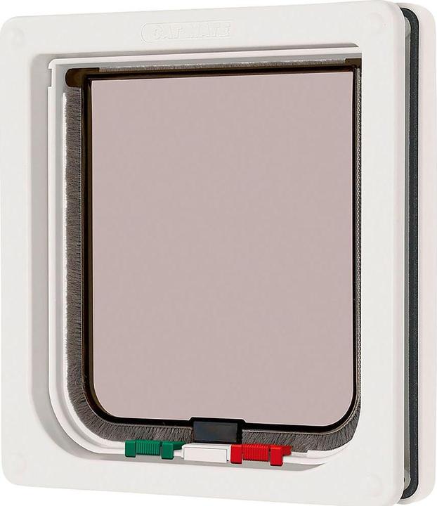 Actual product image Cat Mate 4-way locking cat flap, white (Magnetic cat flap)