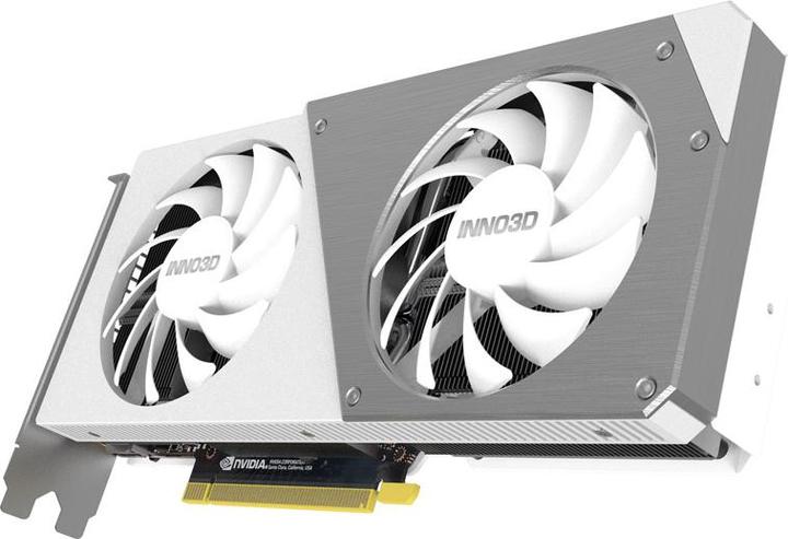 Produktbild Inno3D RTX4060 TI Twin X2 OC WHITE 8GB GDDR6 HDMI 3x (8 GB)