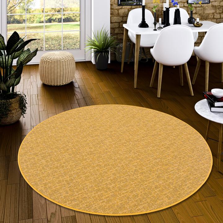 Produktbild Snapstyle Schlingen Designer Teppich Niva Rund (160 cm)