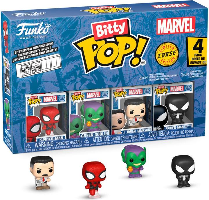 Produktbild Funko Bitty POP! 4 Pack Spider-Man: Spider-Man
