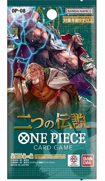 Immagine prodotto One Piece Scatola di lancio di due leggende OP-08 - Gioco di carte di - JP (Giapponese, Display del booster)