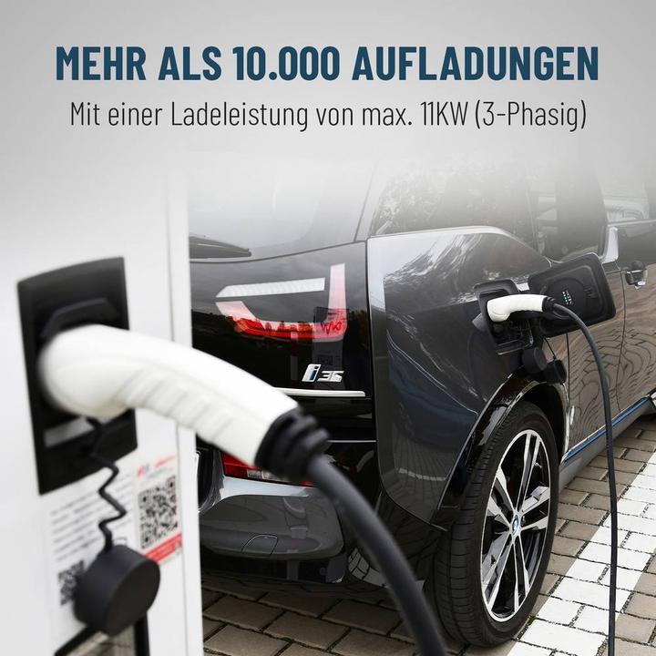 Actual product image Absina 52-231-1001 eMobility charging cable (Type 2, 11 kW, 16 A, 5 m)