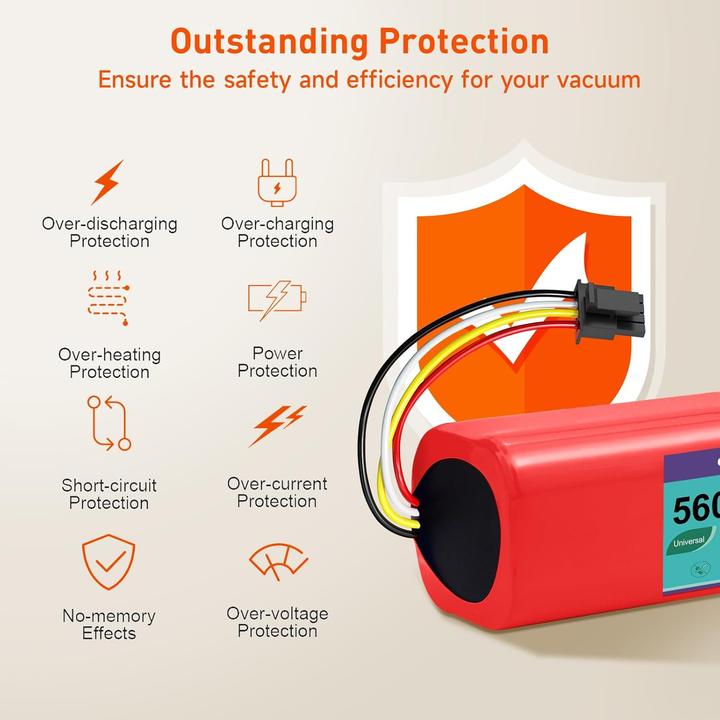 Image du produit Cityork Saugroboter Ersatzakku