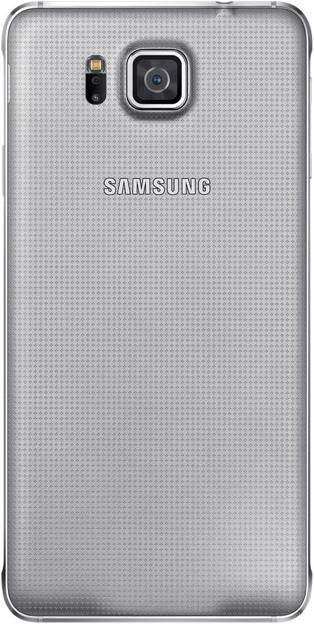 Actual product image Samsung Galaxy Alpha (32 GB, Chrome Silver, 4.70", 12 Mpx, 4G)