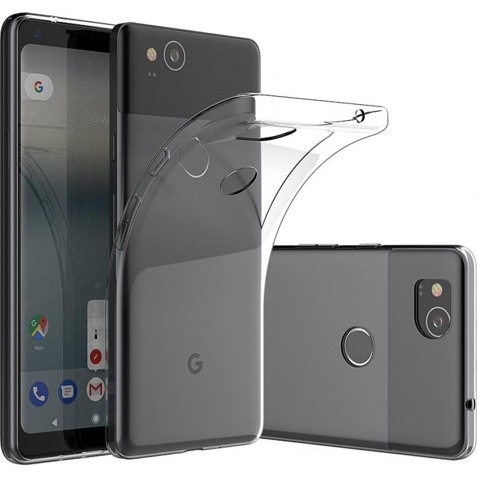 Thumbnail - Screenguard Google Pixel 2 Flexible TPU Clear Case (Google Pixel 2 XL), Smartphone Hülle, Transparent