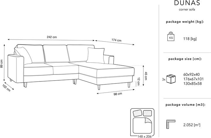 Actual product image Micadoni Dunas (4-seater)